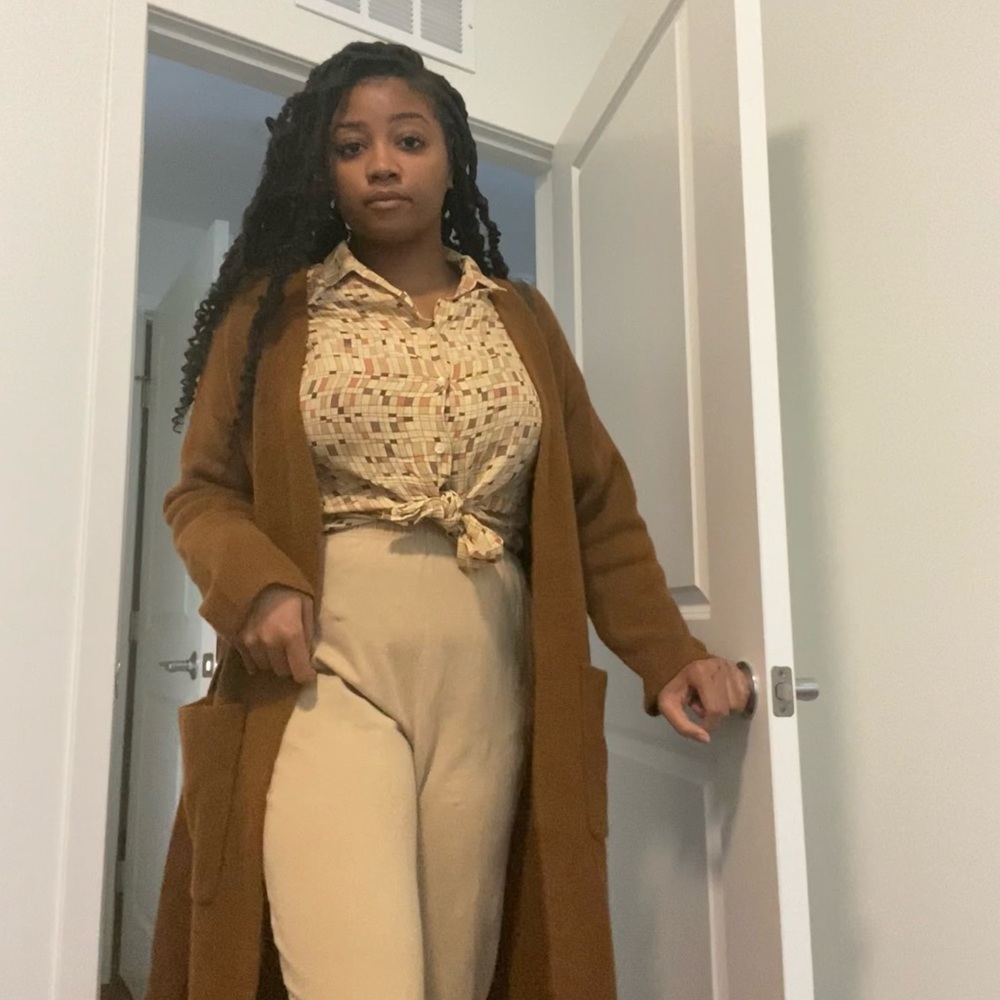 Beige Blouse